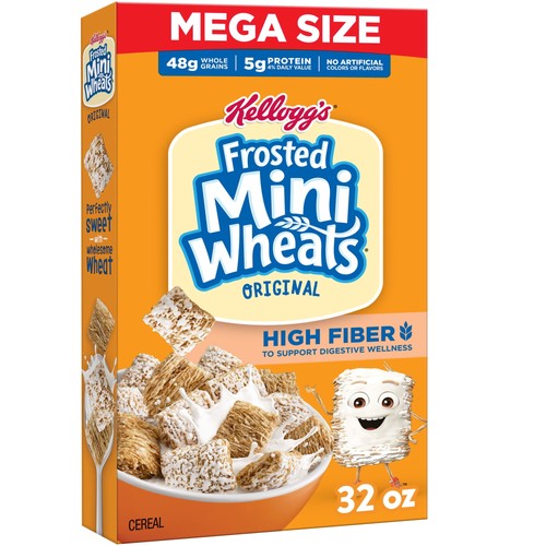 Kellogg frosted mini wheats - frosted, mini-wheats