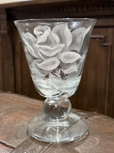 Franz grosz etched floral leaf - franz,